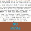 No RFRs