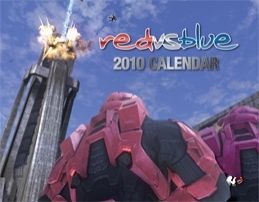Red vs. Blue 2010 Calendar